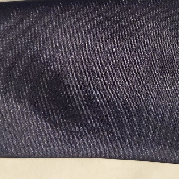 Men's Manzini Neckwear dark blue tie - Picture 6 of 6